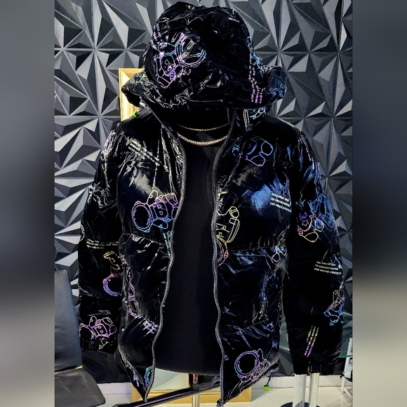 Reflectice Puffer Jacket - Picture 1 of 3